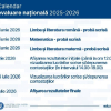 Calendar evaluare națională 2025-2026